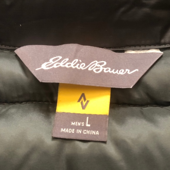 Eddie Bauer Mens Puffer Down Coat - Picture 5 of 7